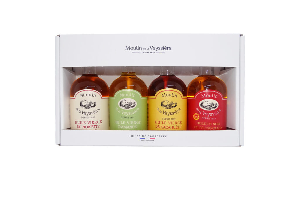 Coffret 4 huiles cacahuete DETOURE