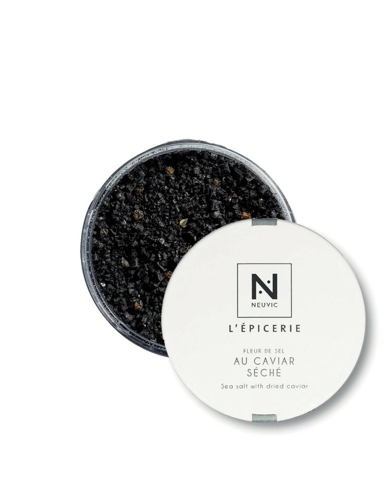 fleur de sel au caviar seche