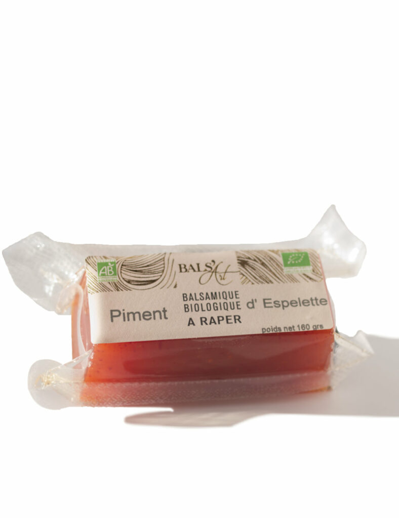 balsamique raper piment espelette