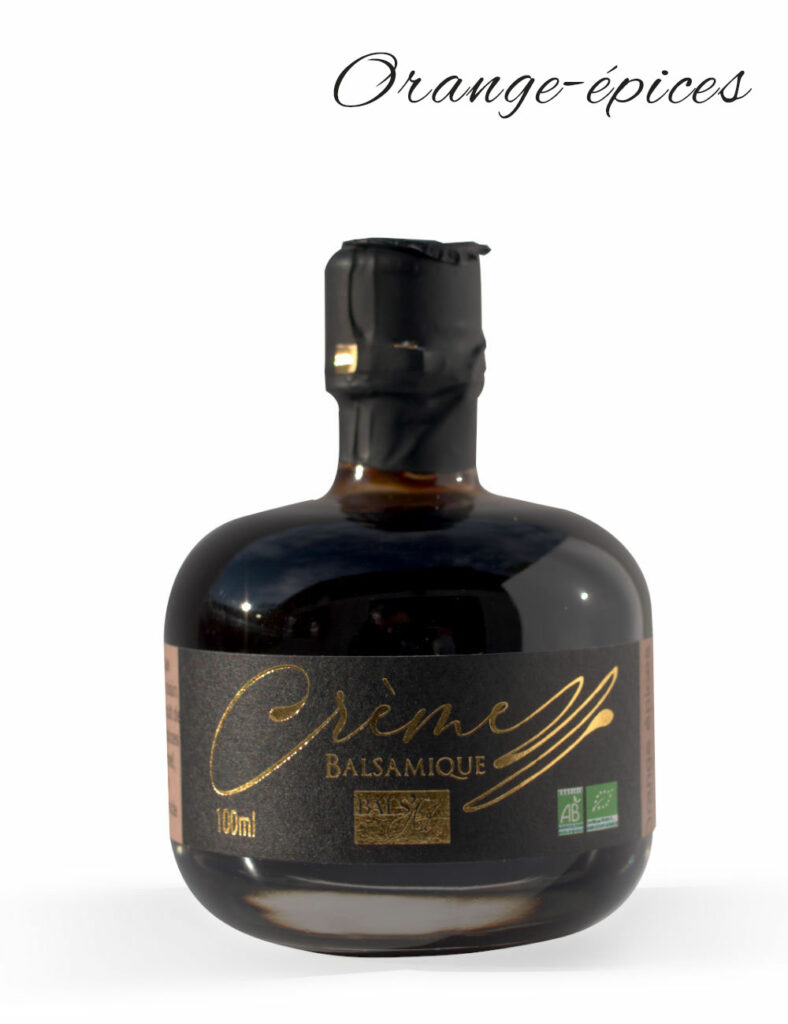 creme balsamique orange epices. balsart