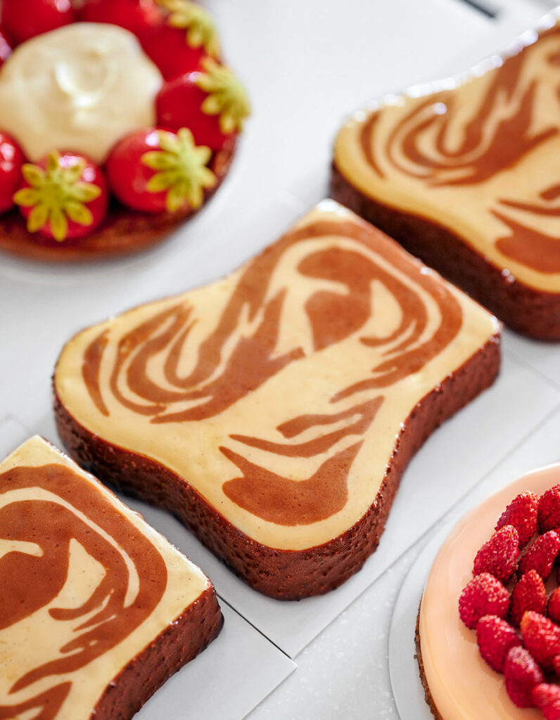 entremet marbre a partager bas