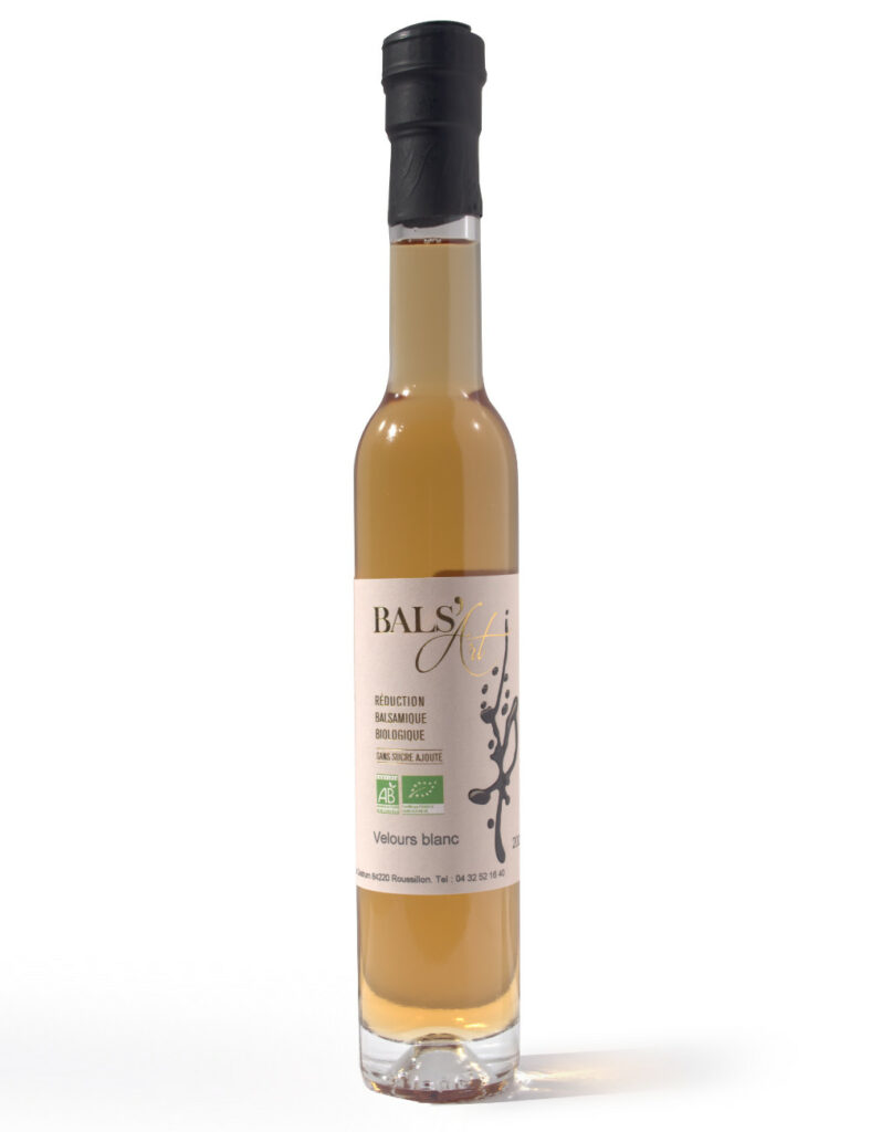 reduction balsamique velour blanc