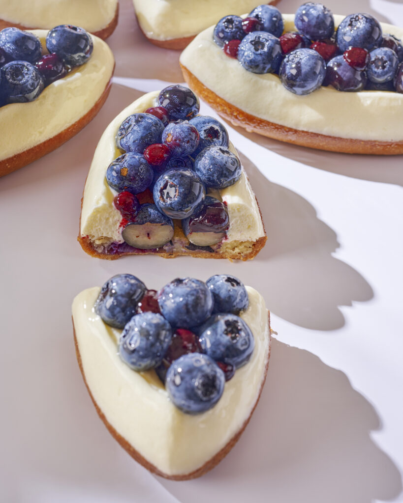 tarte barquette myrtille