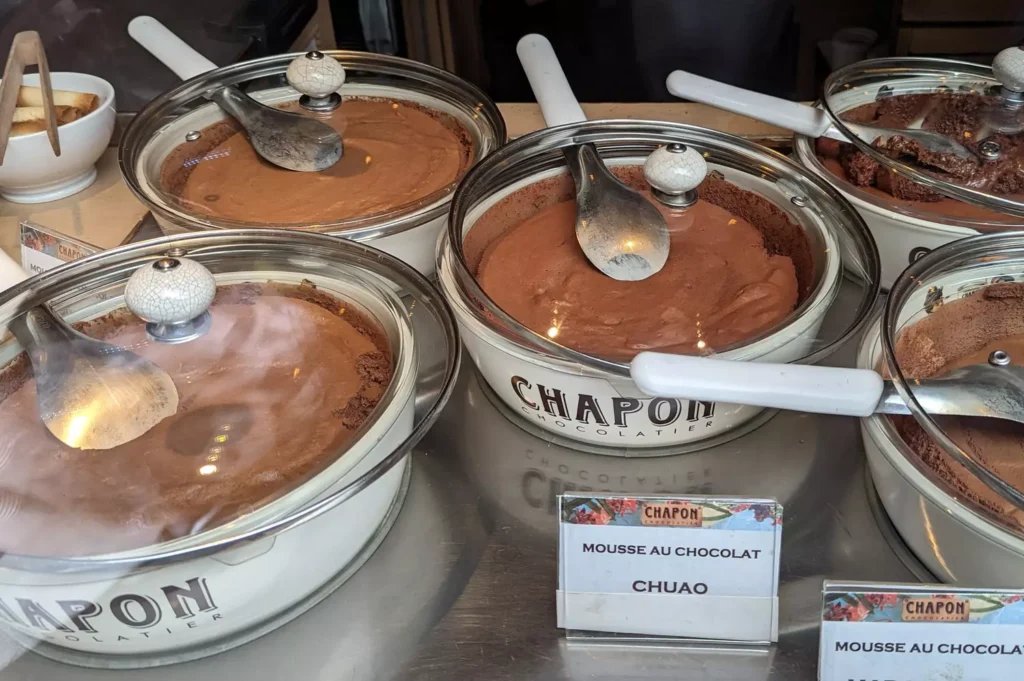 Mousse au chocolat Chapon